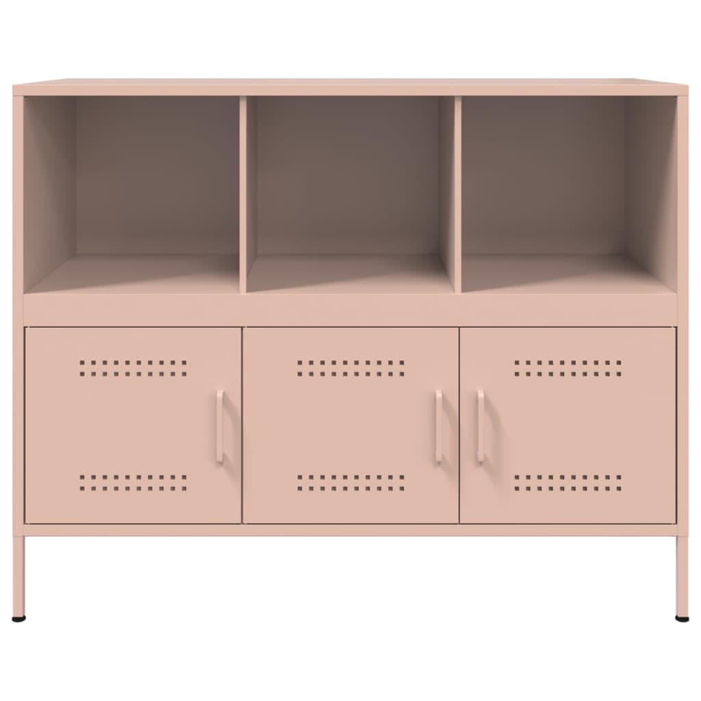 Sideboard, pink, 100.5x39x79cm, steel