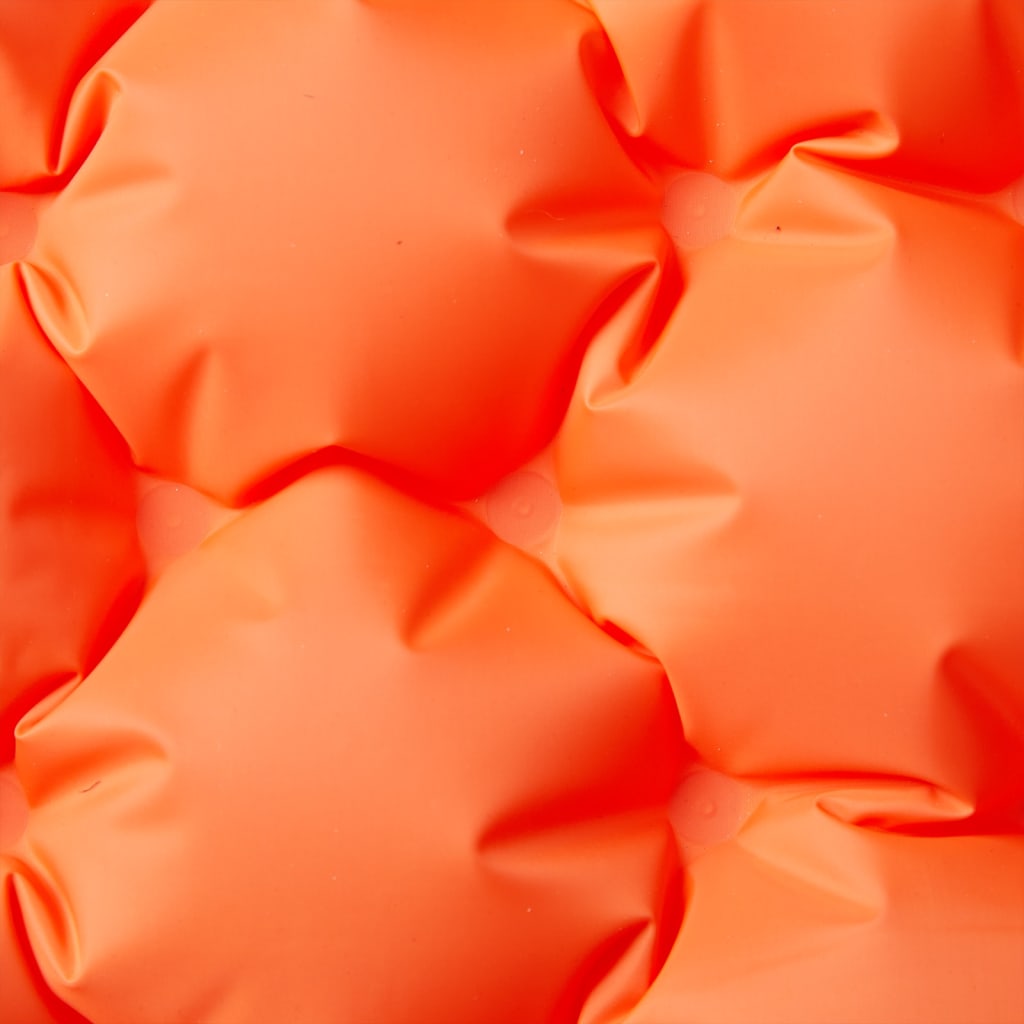 Self-inflating double camping mattress