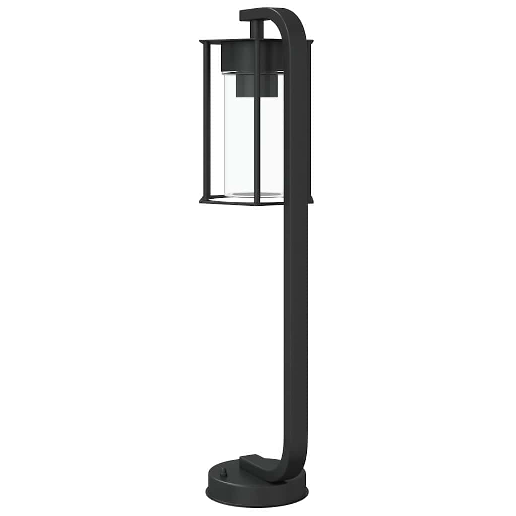 Lauko šviestuvas, 3vnt., juodas, 60cm, nerūdijantis plienas