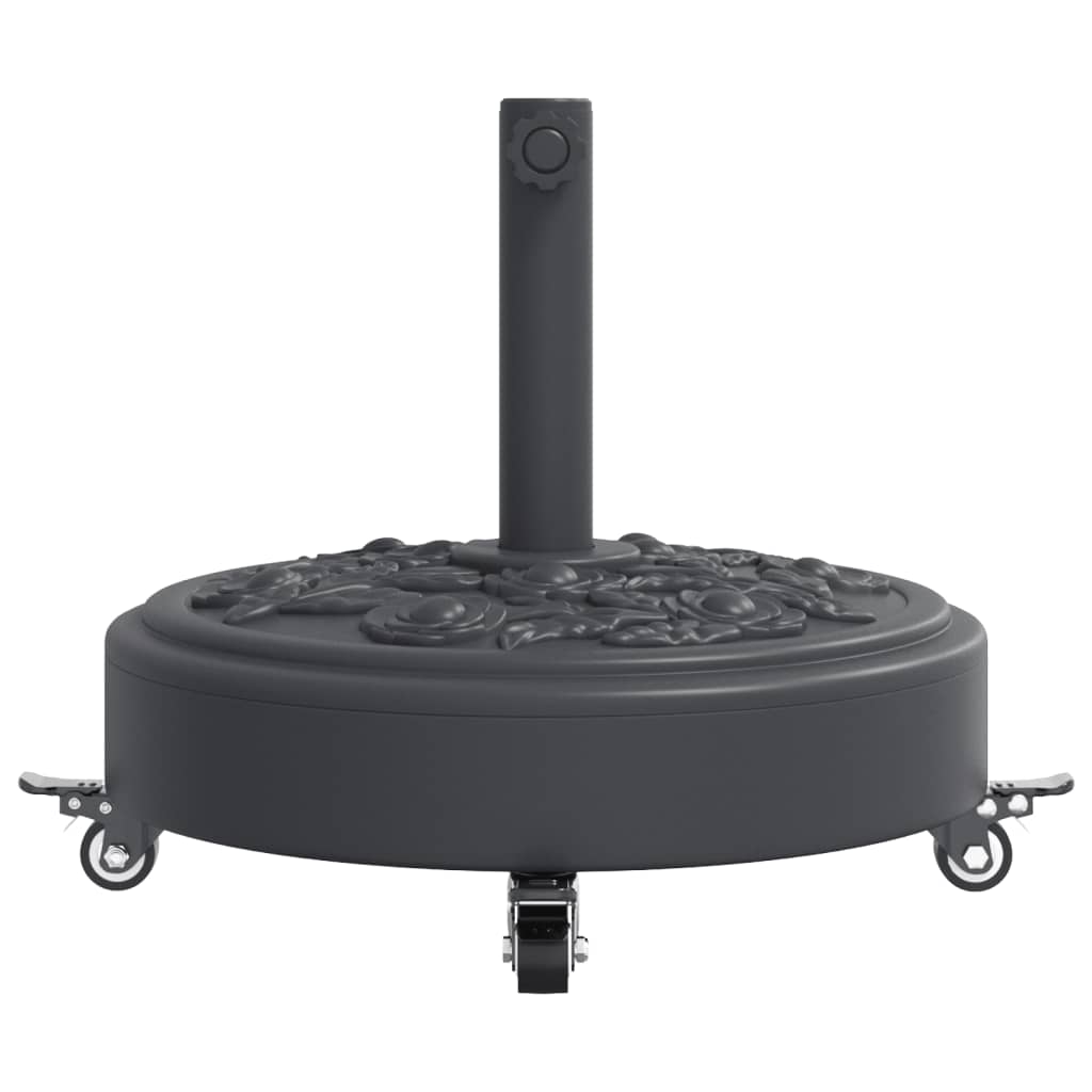 Skėčio nuo saulės pagrindas su ratukais 38/48mm stulpams, 27kg