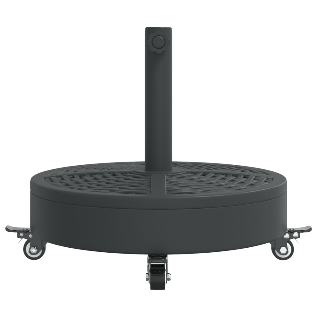 Skėčio nuo saulės pagrindas su ratukais 38/48mm stulpams, 27kg