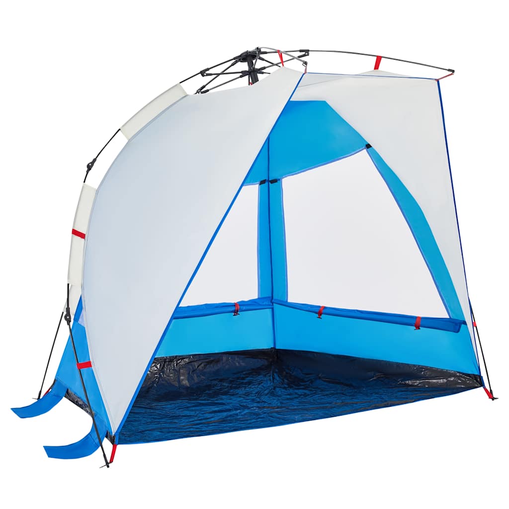 Beach tent, blue, two-person, pop-up
