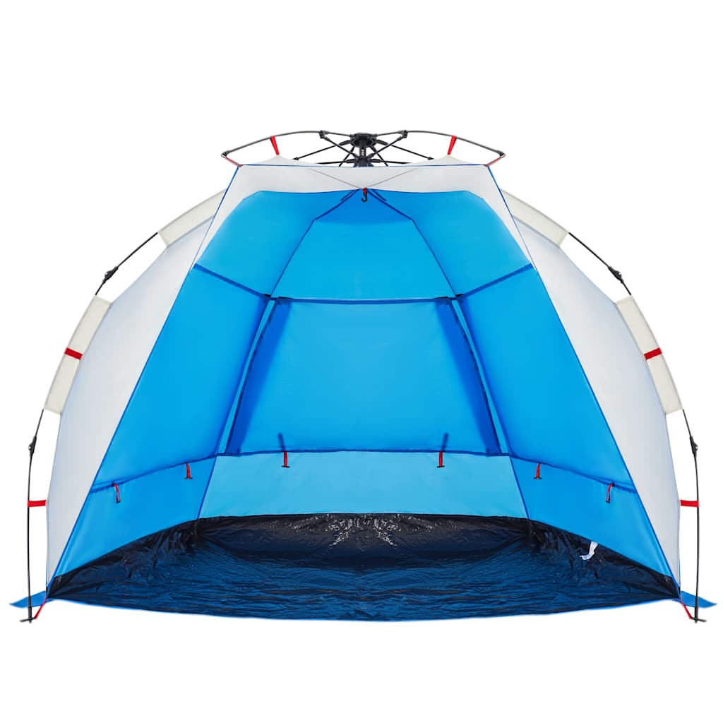 Beach tent, blue, two-person, pop-up