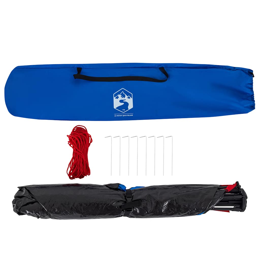 Beach tent, blue, two-person, pop-up