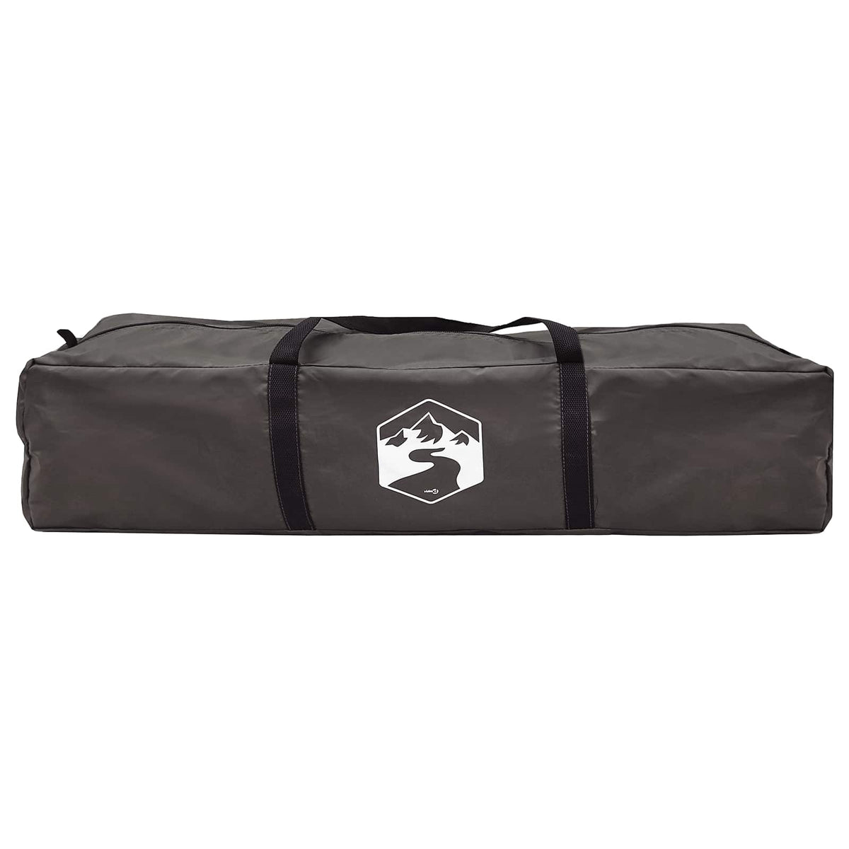 Fishing tent, brown, four-person, quick-release
