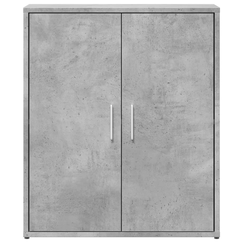 Sideboards, 2 pcs, concrete, 60x31x70 cm, engineered wood