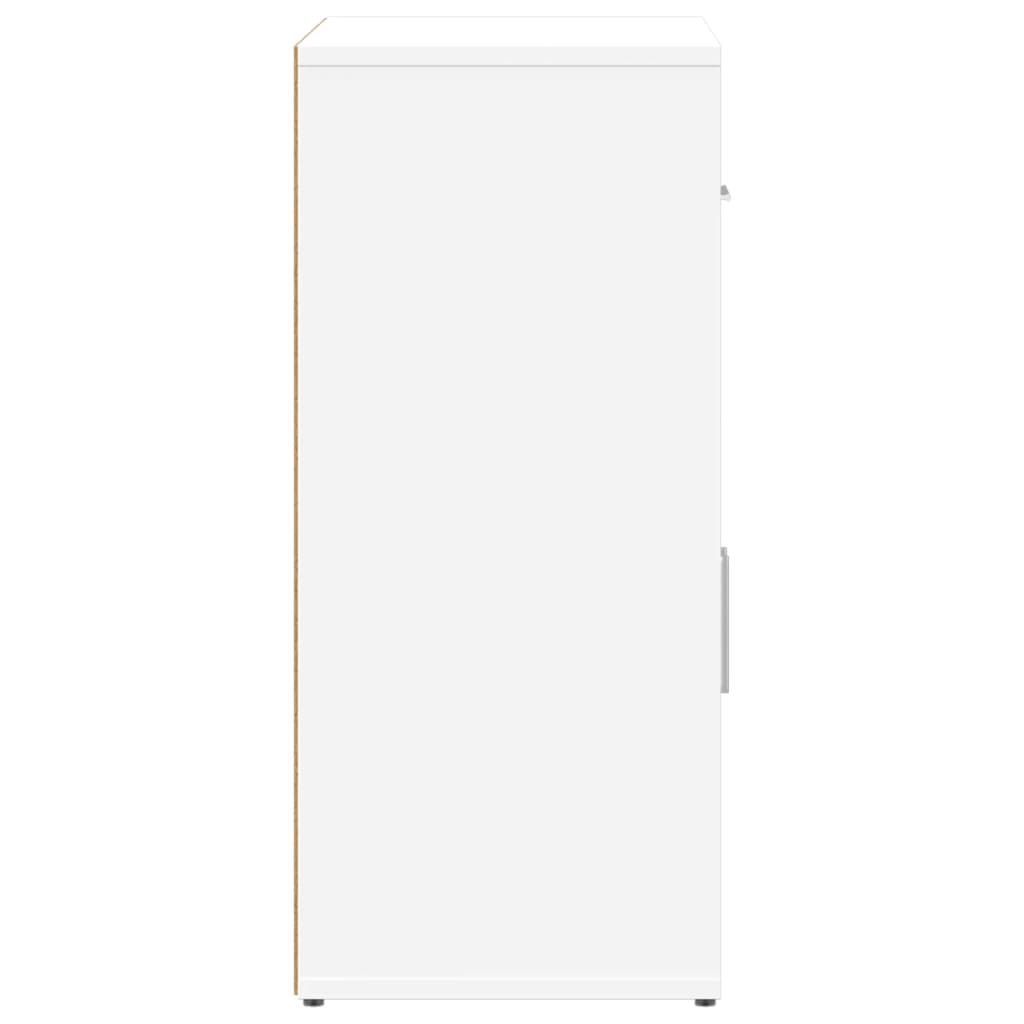 Sideboards, 2 pcs, white, 60x31x70 cm, engineered wood