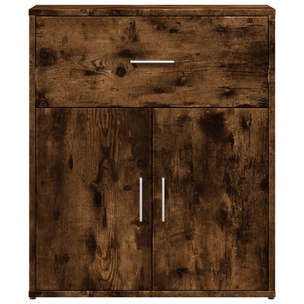 Sideboards, 2 pcs, smoky oak, 60x31x70cm, wood