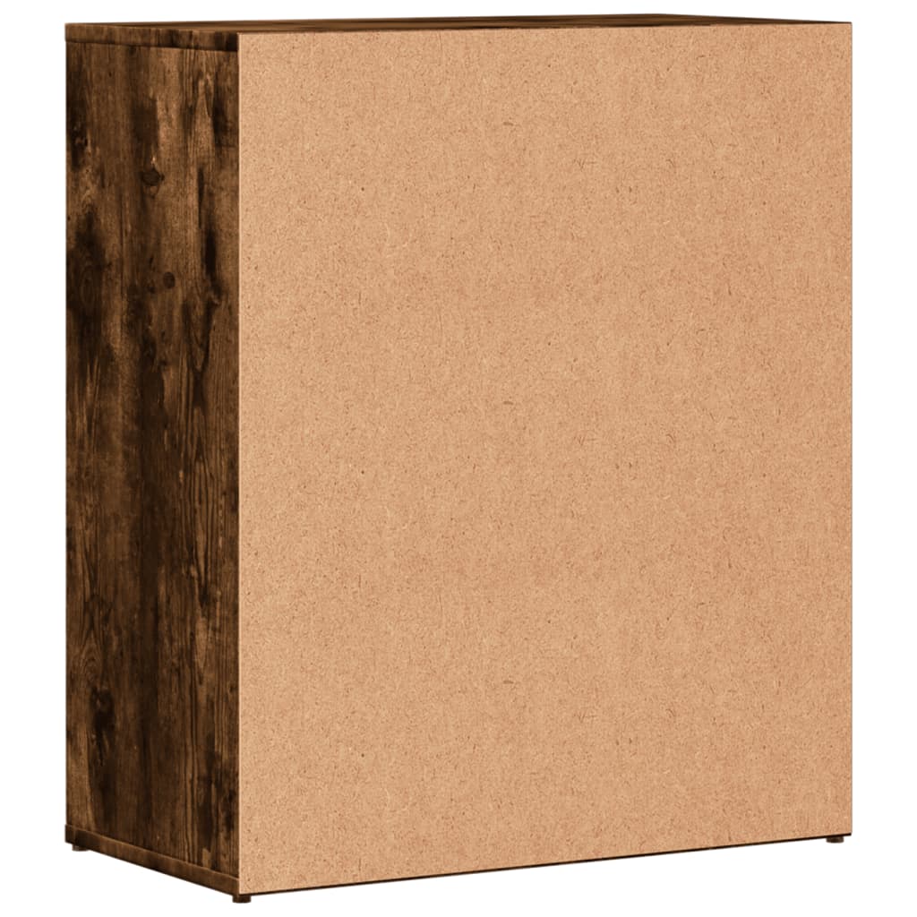 Sideboards, 2 pcs, smoky oak, 60x31x70cm, wood