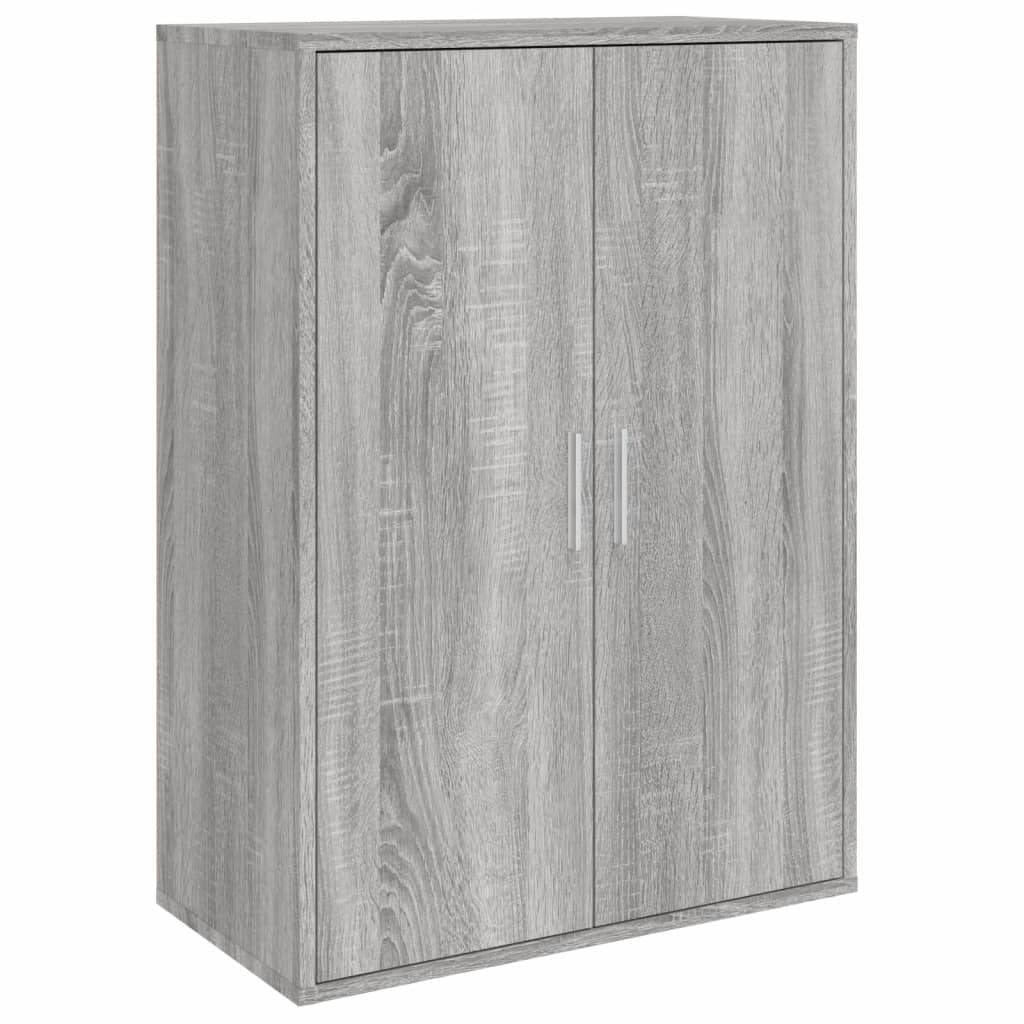 Sideboards, 2 pcs., grey oak, 60x31x84cm, wood