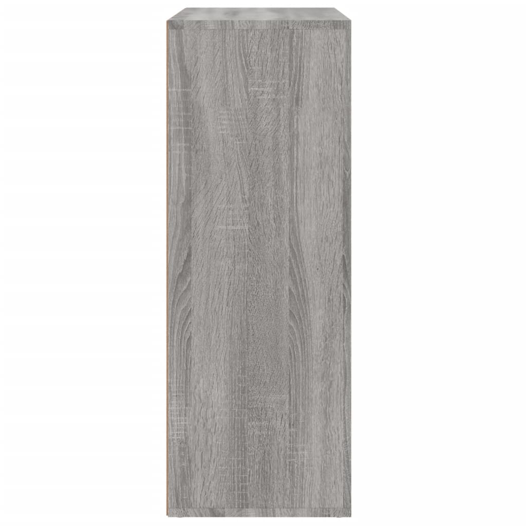 Sideboards, 2 pcs., grey oak, 60x31x84cm, wood