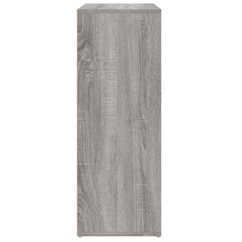 Sideboards, 2 pcs., grey oak, 60x31x84cm, wood