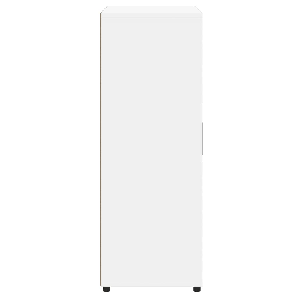 Sideboards, 2 pcs., white, 60x31x84cm, engineered wood