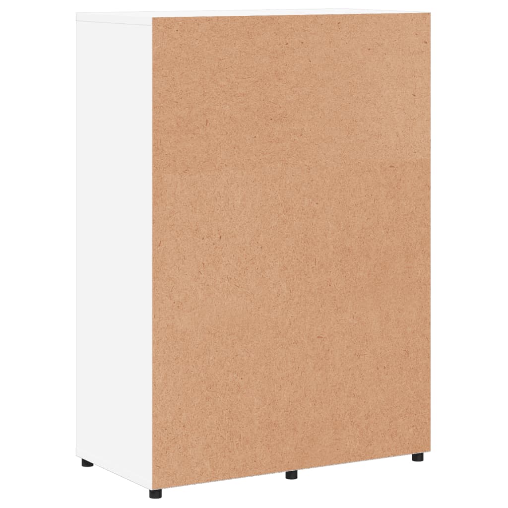 Sideboards, 2 pcs., white, 60x31x84cm, engineered wood
