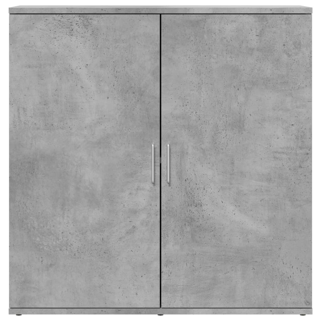 Šoninės spintelės, 2vnt., betono, 79x38x80cm, apdirbta mediena
