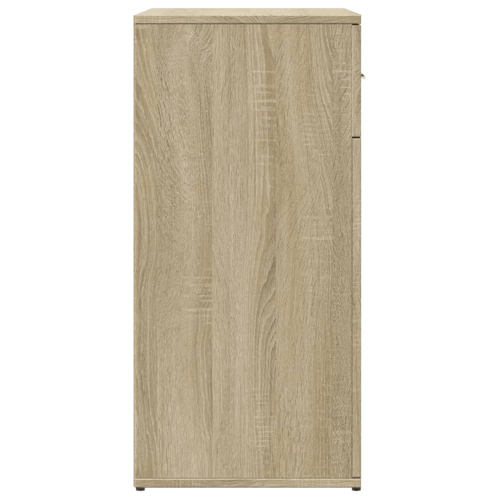 Sideboards, 2 pcs., oak, 79x38x80cm, treated wood