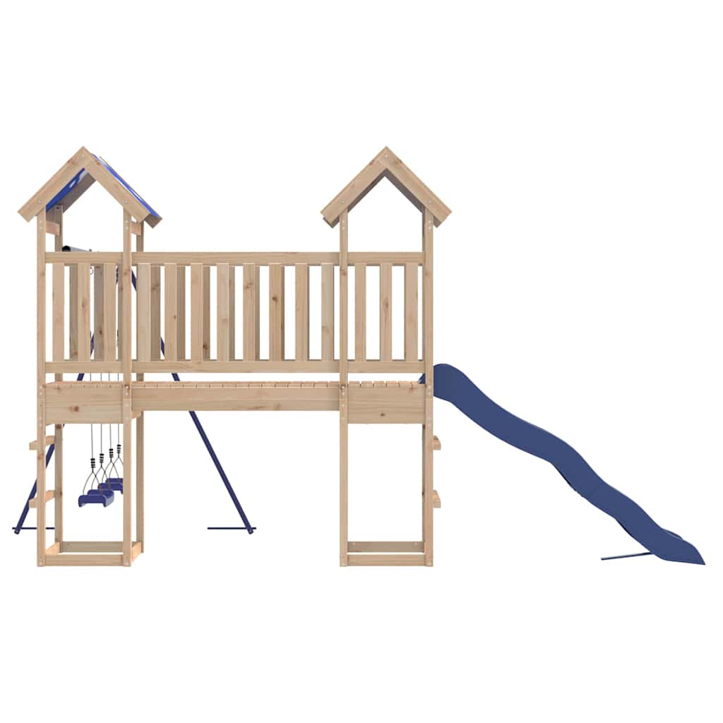 Outdoor play set, solid pine wood