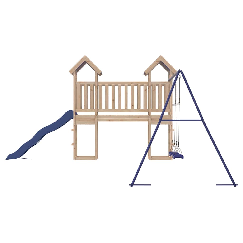 Outdoor play set, solid pine wood