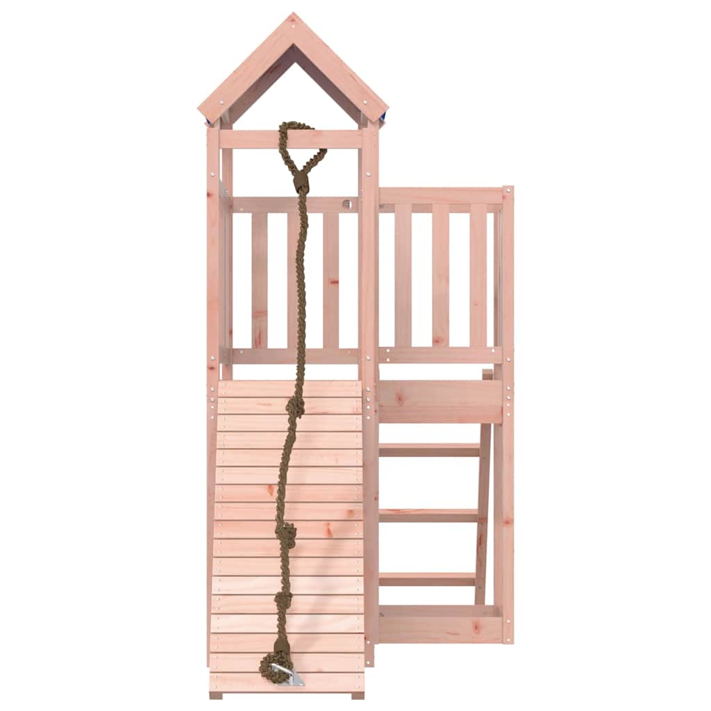 Outdoor play area set, solid Douglas fir