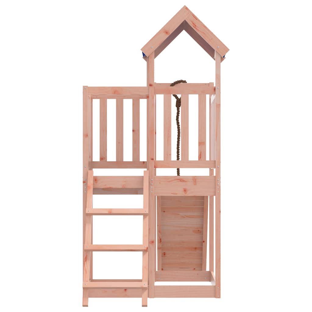 Outdoor play area set, solid Douglas fir