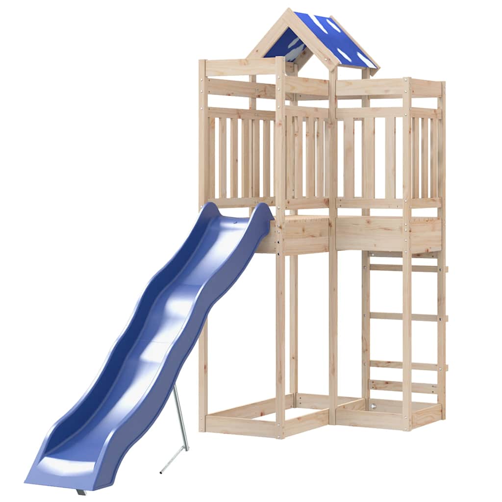 Outdoor play set, solid pine wood