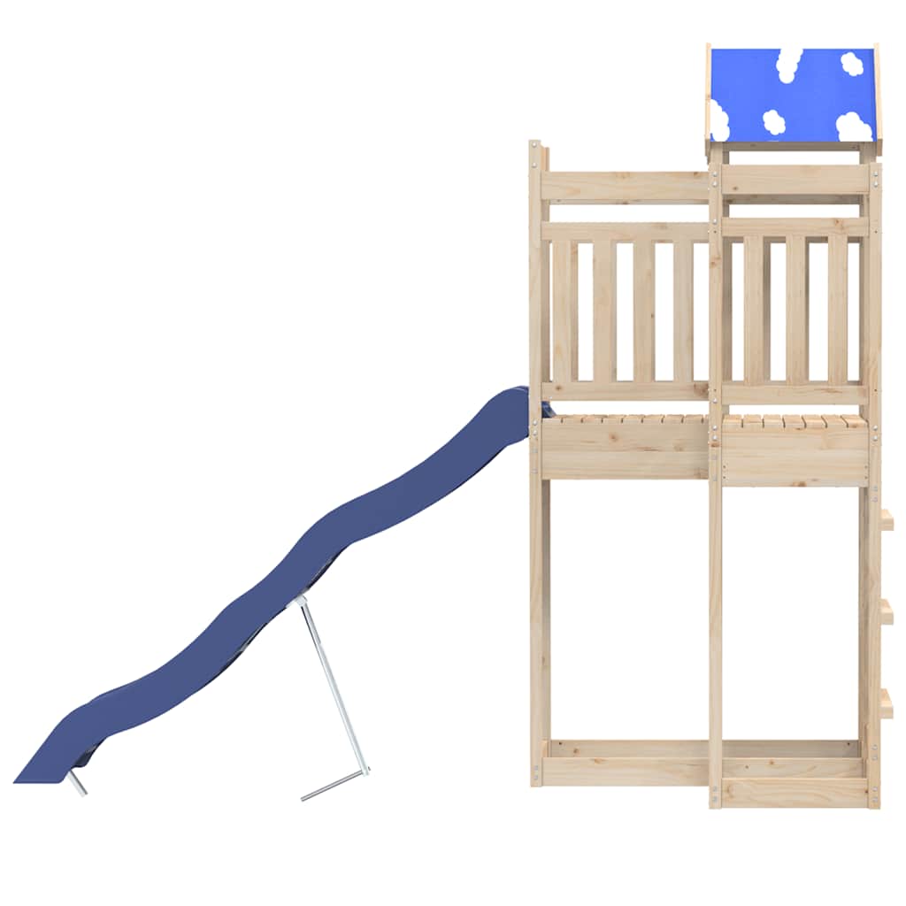 Outdoor play set, solid pine wood
