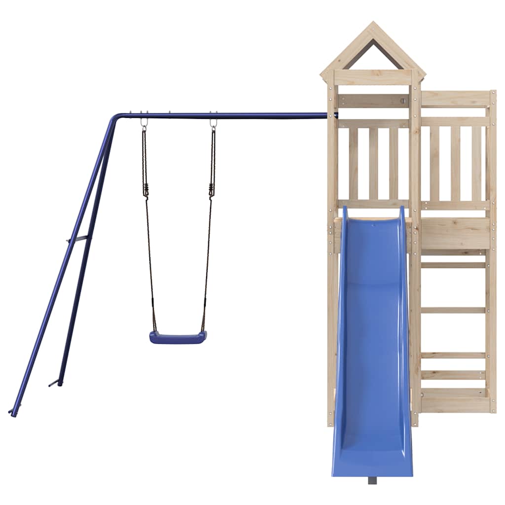 Outdoor play set, solid pine wood