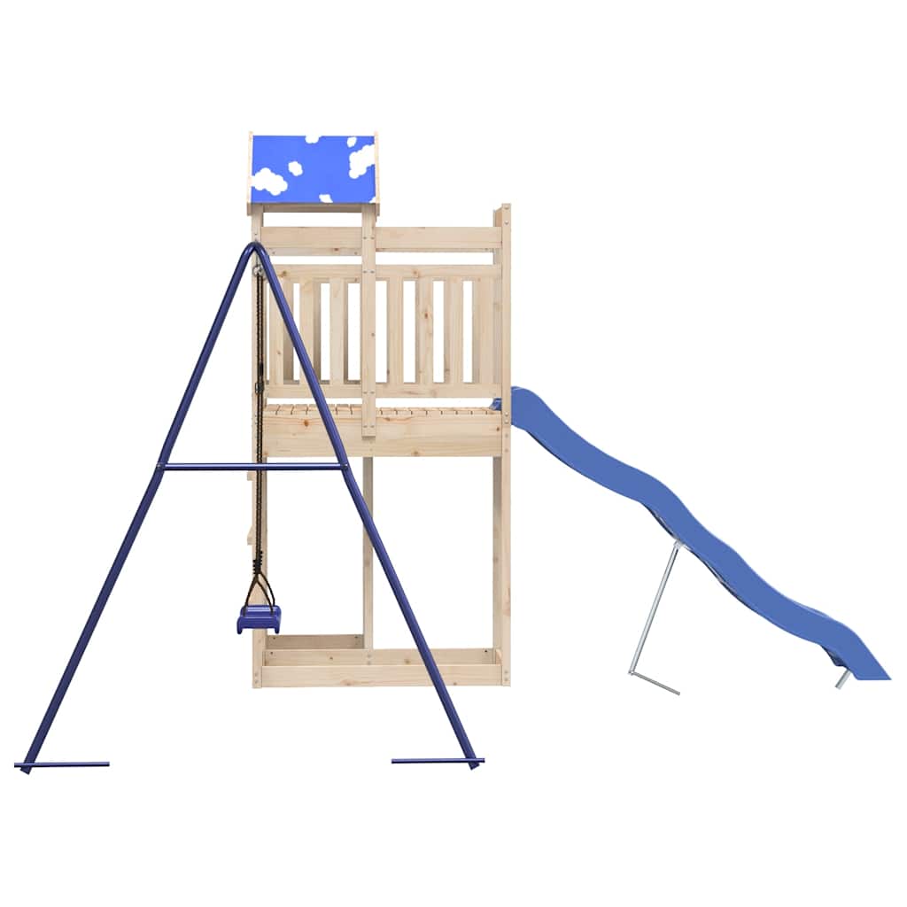 Outdoor play set, solid pine wood