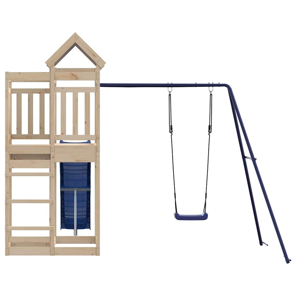 Outdoor play set, solid pine wood