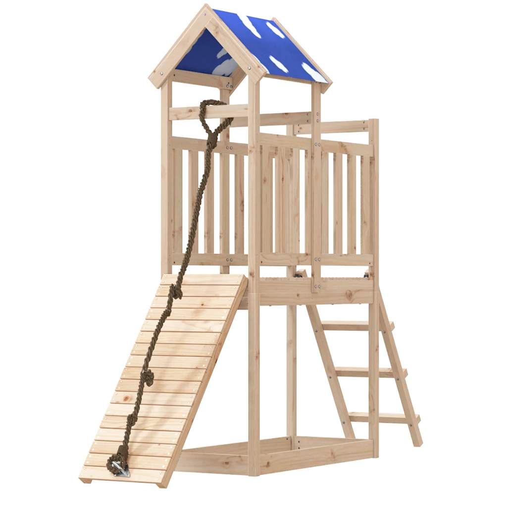 Outdoor play set, solid pine wood