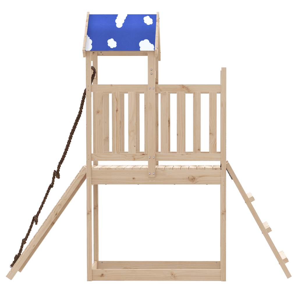 Outdoor play set, solid pine wood