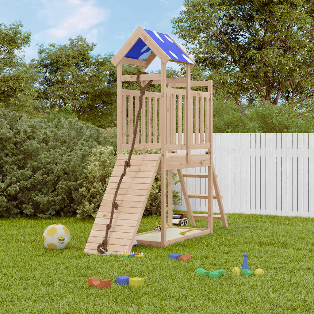 Outdoor play set, solid pine wood