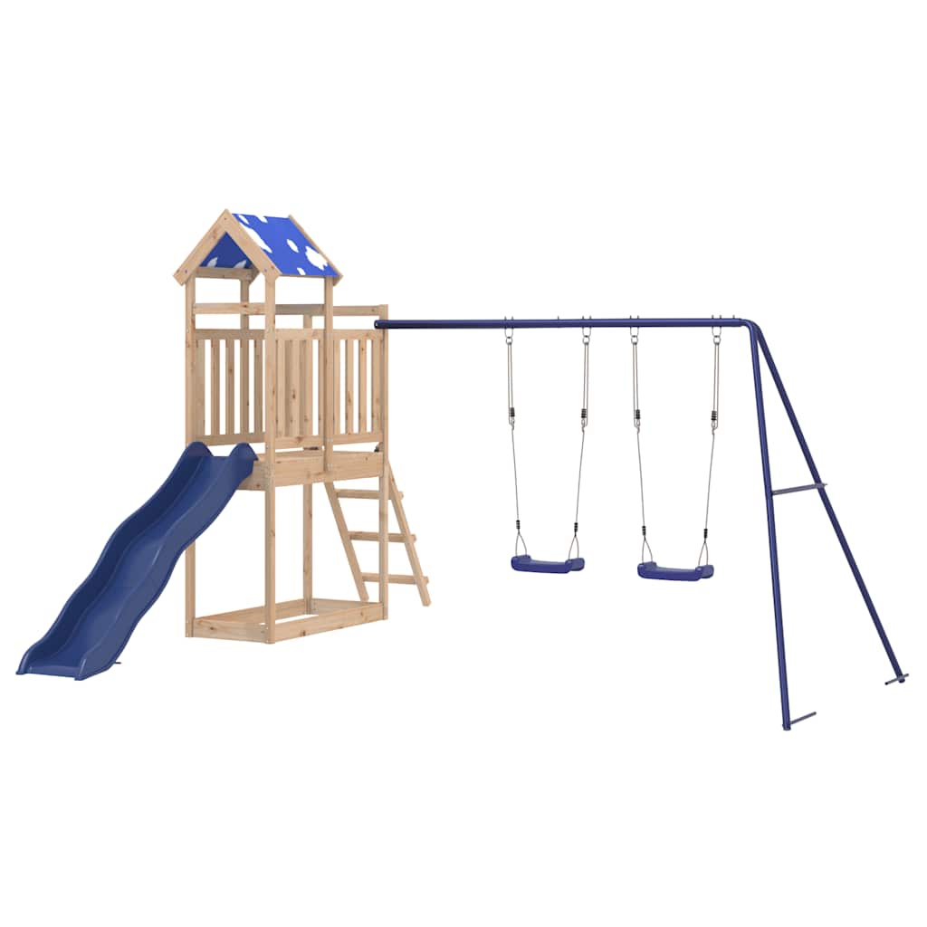 Outdoor play set, solid pine wood