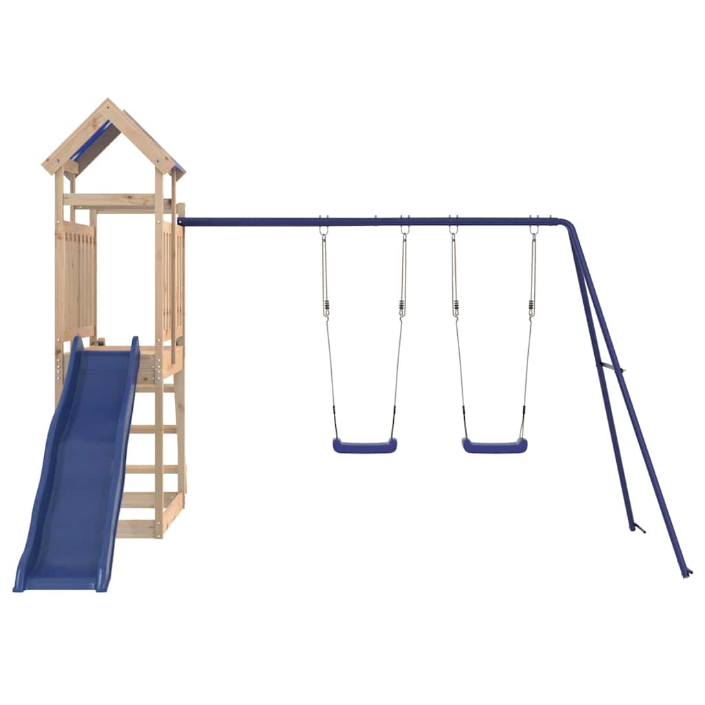 Outdoor play set, solid pine wood
