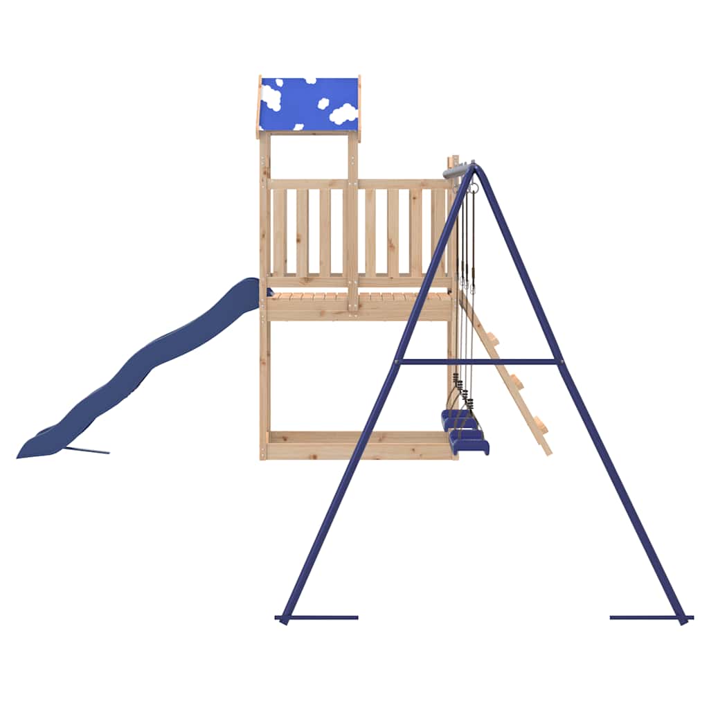 Outdoor play set, solid pine wood
