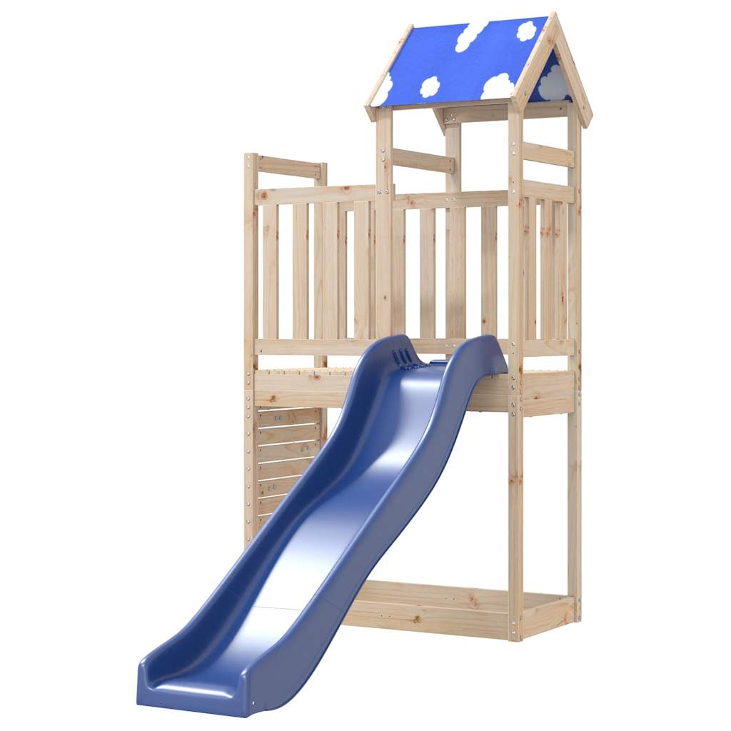 Outdoor play set, solid pine wood