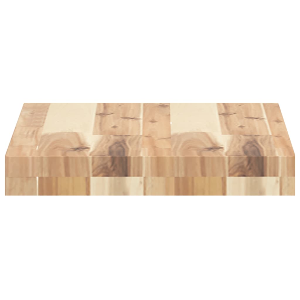 Pakabinama lentyna, 60x30x4 cm, neapdorota, akacijos masyvo mediena