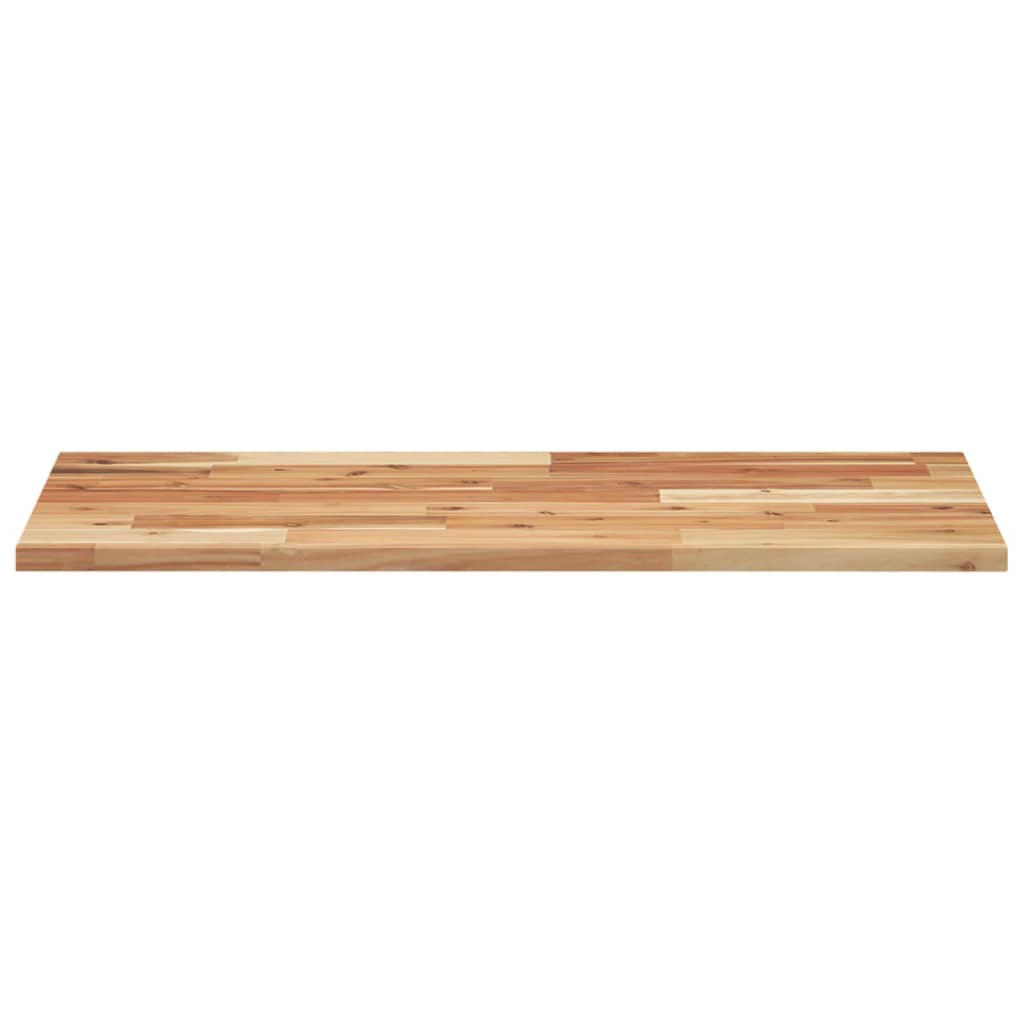 Pakabinamos lentynos, 3 vnt., 100x40x2 cm, aliejumi dažyta akacijos masyvo mediena