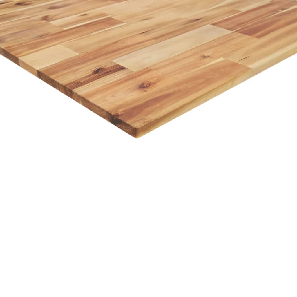 Wall shelves, 4 pcs., 140x40x2cm, solid acacia