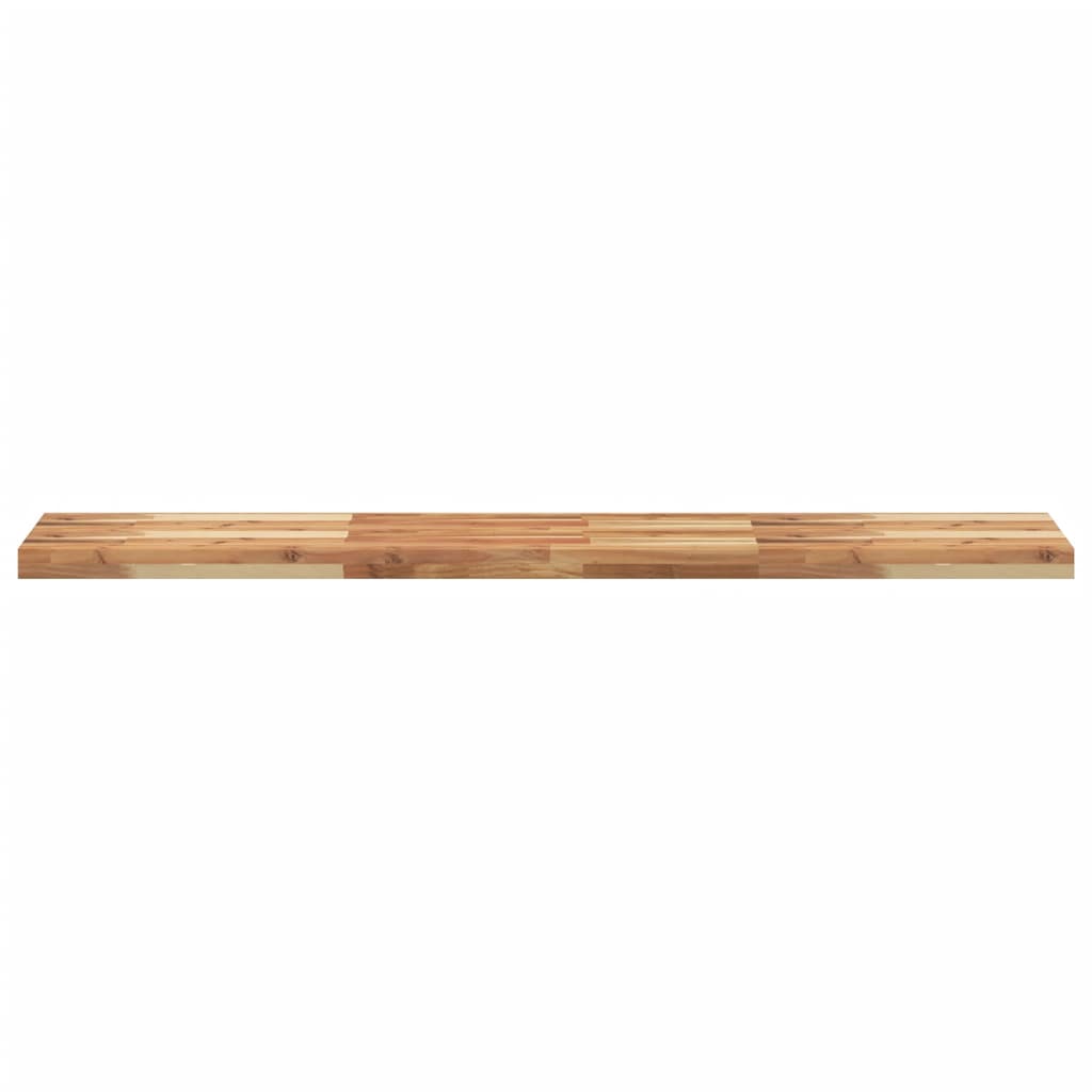 Wall shelf, 160x30x4cm, acacia, oiled