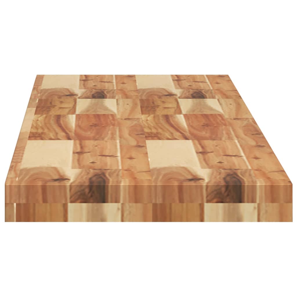 Wall shelf, 160x30x4cm, acacia, oiled