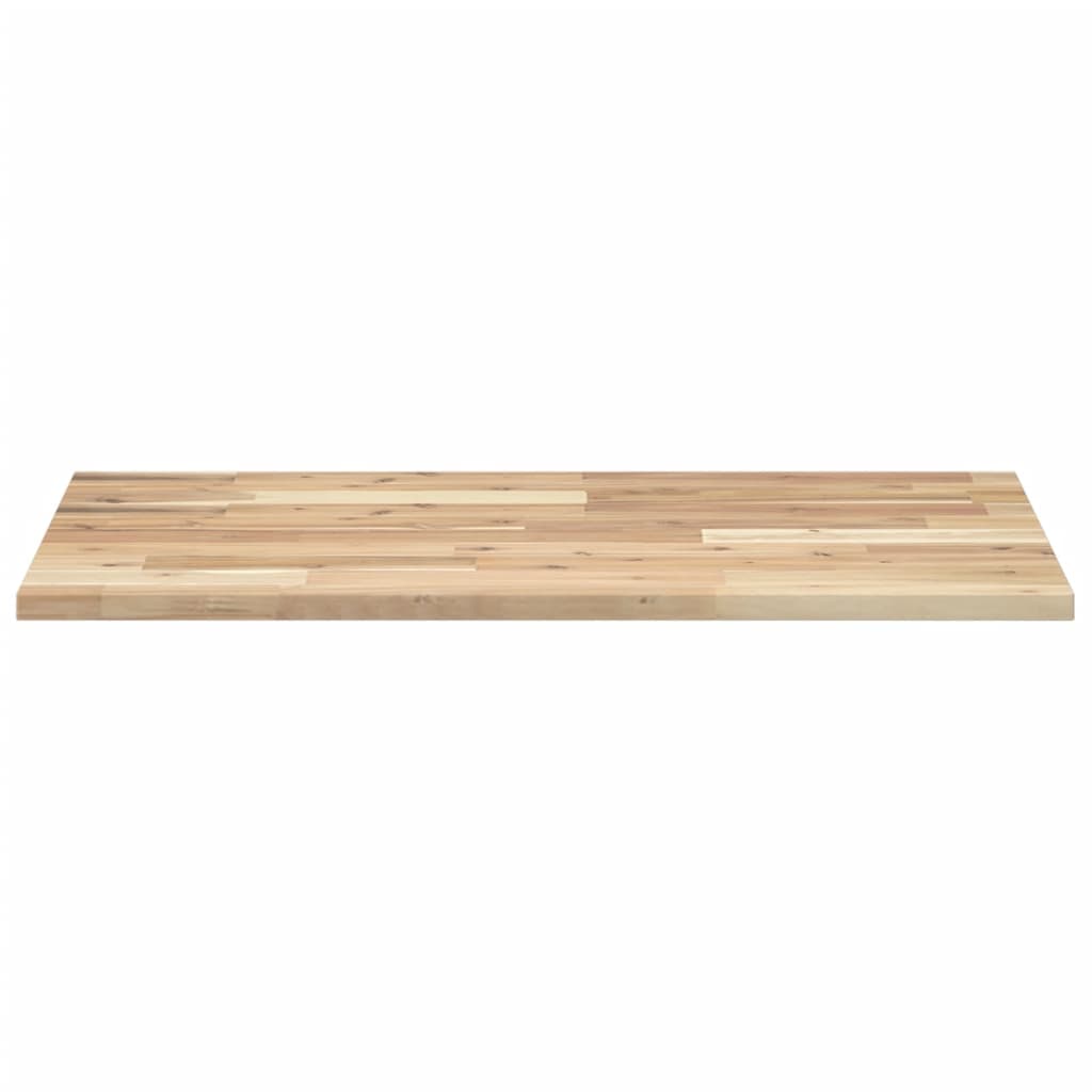 Bathroom cabinet top, 80x50x2cm, solid acacia