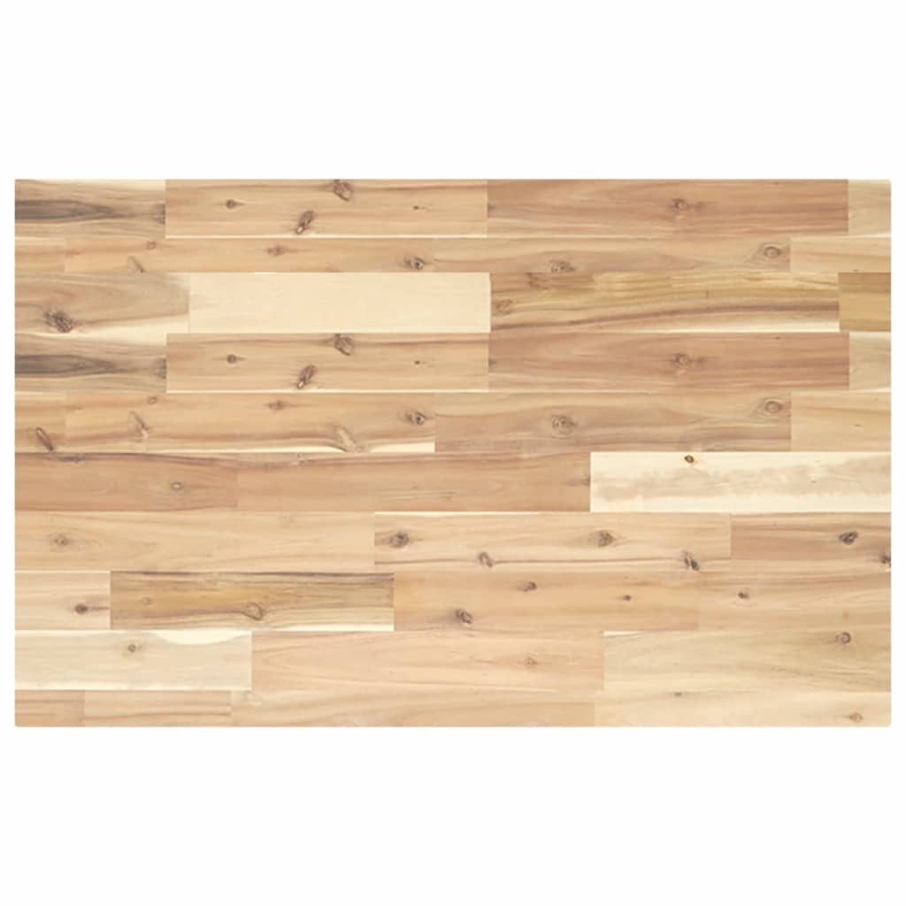 Bathroom cabinet top, 80x50x4cm, solid acacia