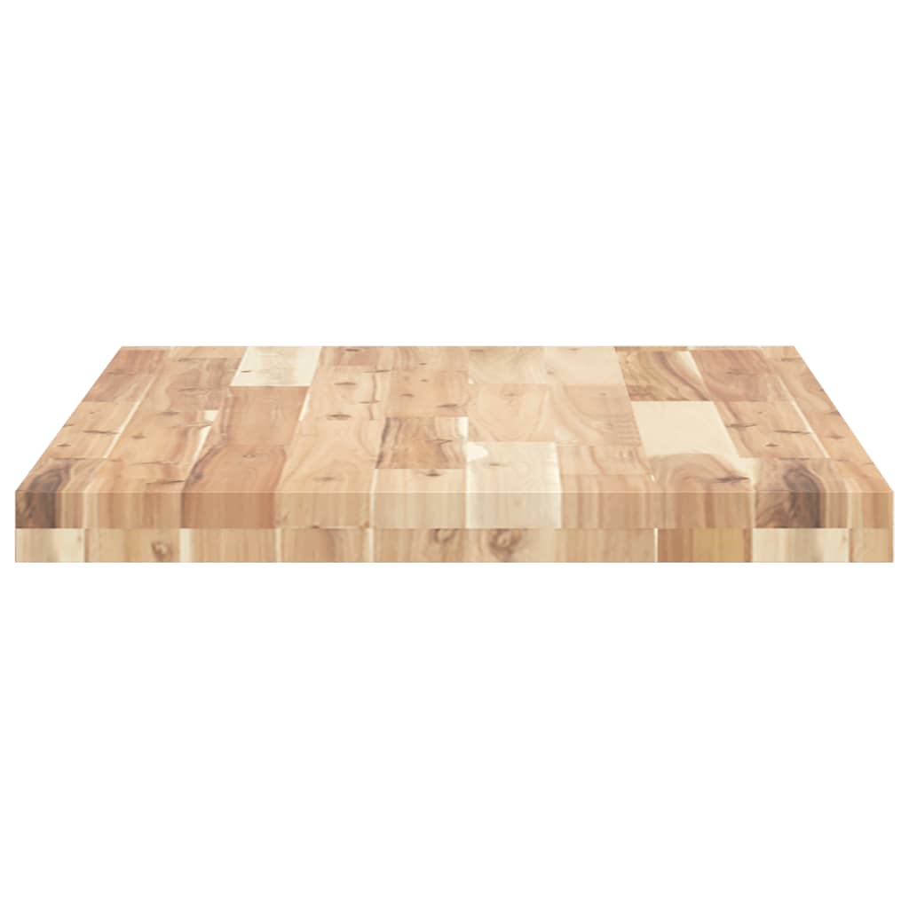 Bathroom cabinet top, 80x50x4cm, solid acacia