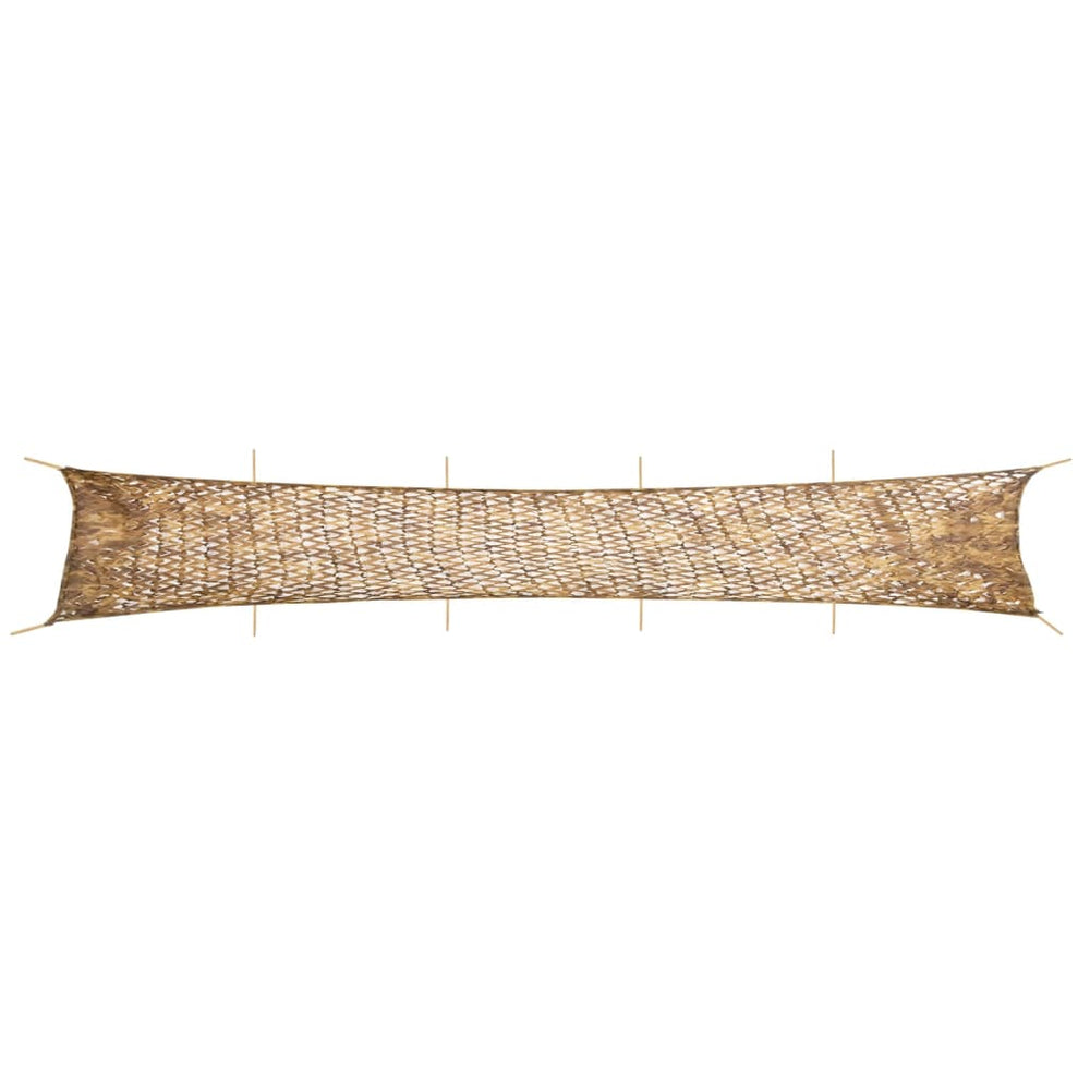 Maskuojantis tinklas su daiktadėže, 1038x137 cm, smėlio spalvos
