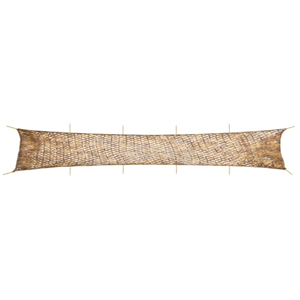 Maskuojantis tinklas su daiktadėže, 1038x137 cm, smėlio spalvos
