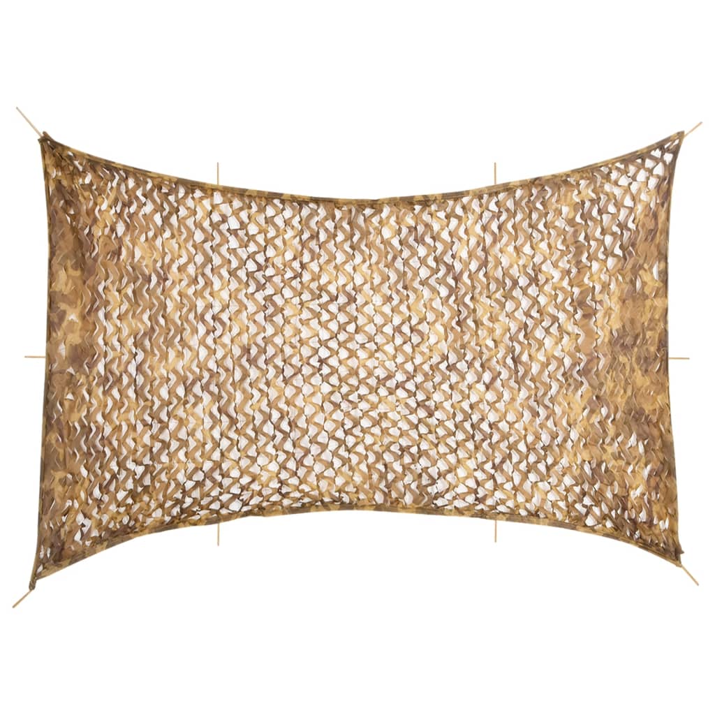 Camouflage net with bag, sand, 724x515cm
