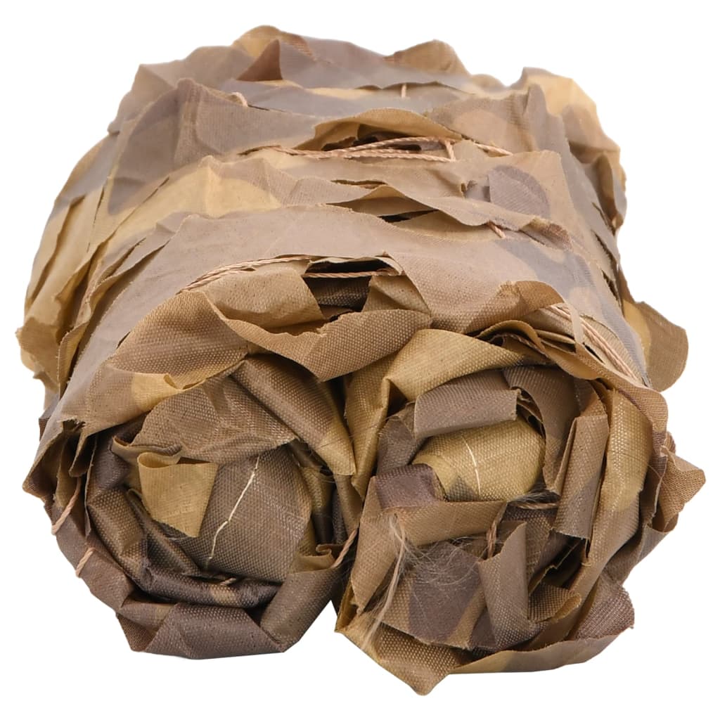 Camouflage net with bag, sand, 724x515cm