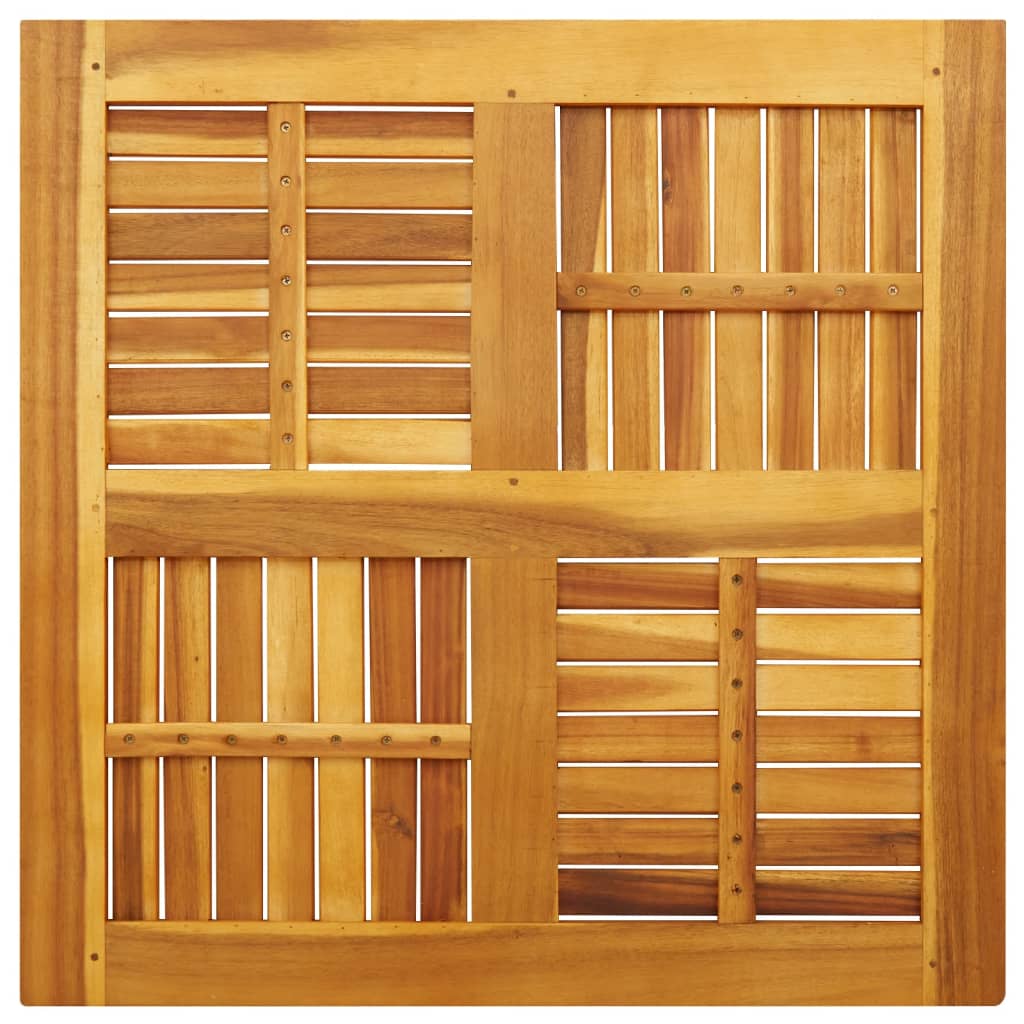 Virsma, 80x80x2,2cm, akācijas masīvkoks, kvadrātveida