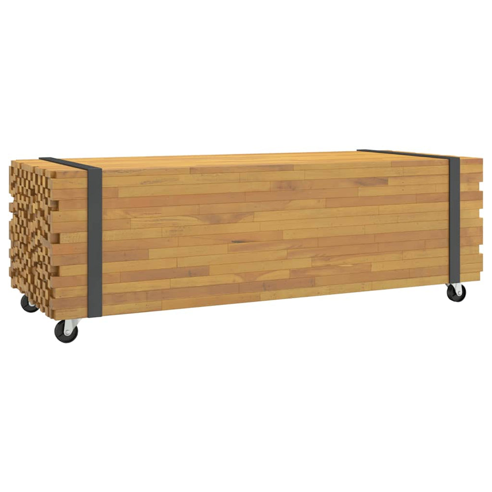 kavos staliukas 110x45x35 cm medžio masyvo tiko